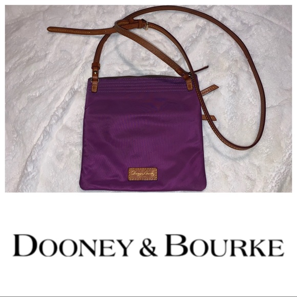 purple dooney and bourke crossbody